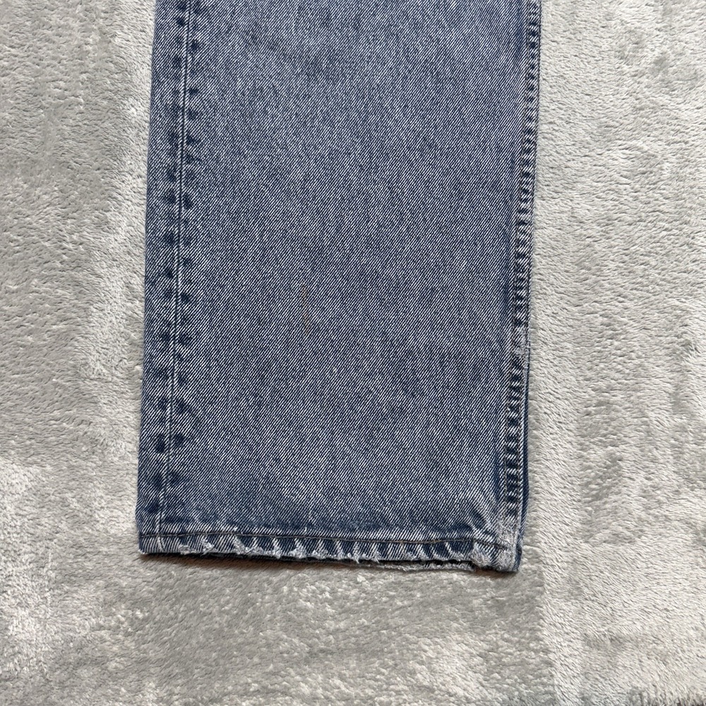 VTG 90s Levi's 501 Jeans Mens 36x30 Made in USA Button Fly Distressed Baggy - Picture 12 of 16